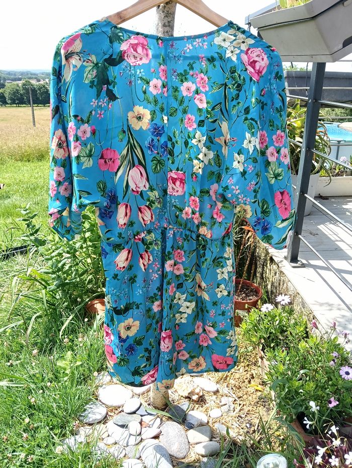 Combishort léger fleuri, Stradivarius, taille S. - photo numéro 5