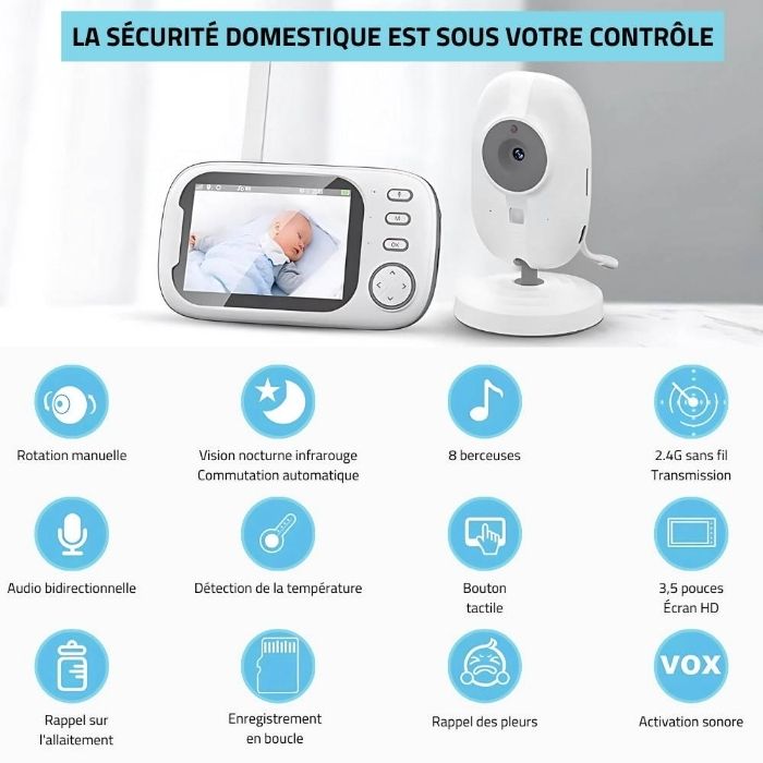 Babyphone vidéo - photo numéro 5