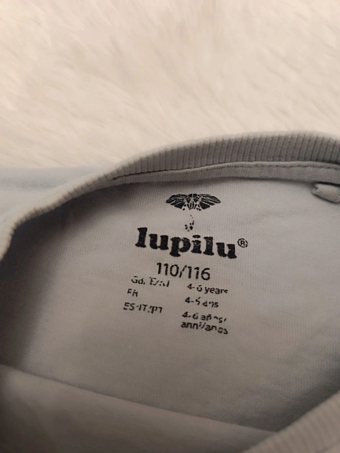 2€ t-shirt manches longues poche T. 4 / 6 ans Lupilu - photo numéro 5