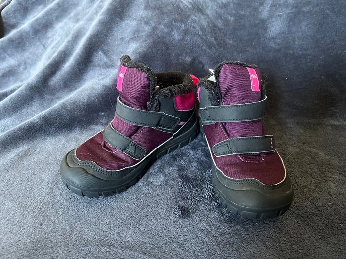 Chaussures de marche ou neige quechua pointure 28 - photo numéro 2