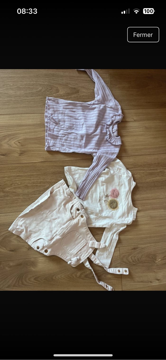 Lot vêtements bébé fille 9 mois - photo numéro 3