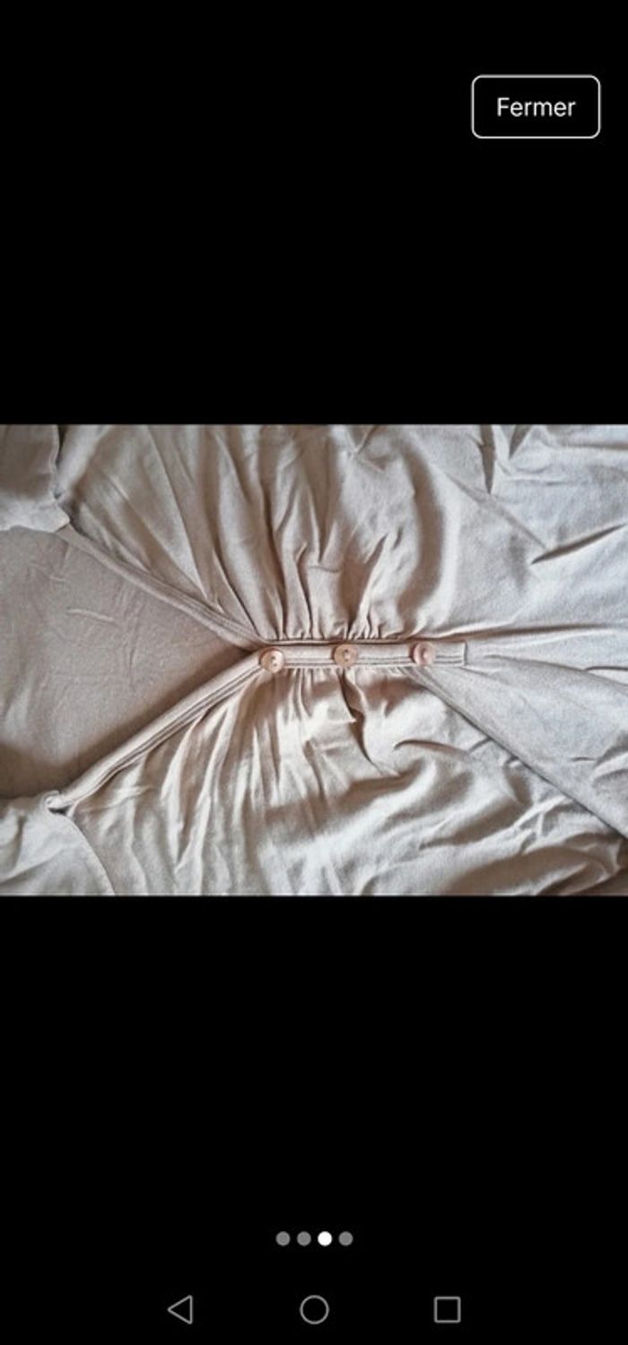 Haut vintage beige Enjoy - photo numéro 3