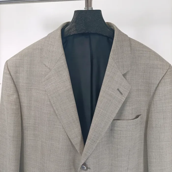 Veste de costume gris clair Saint Hilaire - Élégance classique taille 54 A468 - photo numéro 2