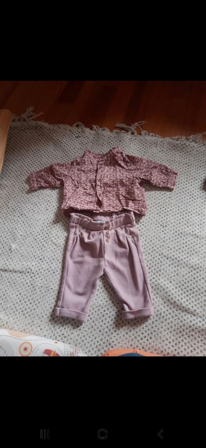 Ensemble chemise pantalon