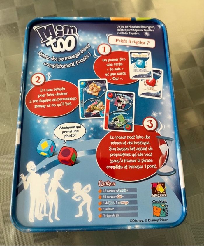 Jeu mim too Disney - photo numéro 2