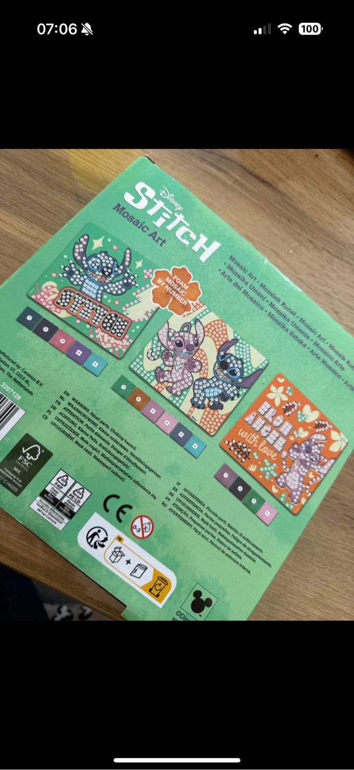 Disney Stitch Mosaic Art - photo numéro 2