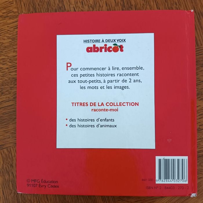 Livre Histoires à 2 voix raconte-moi des histoires d'enfants - photo numéro 2