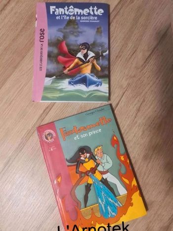 Lot  2 livres  fantomette