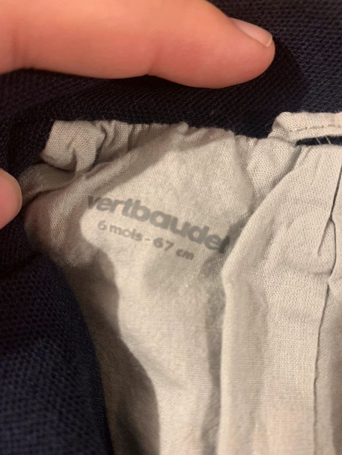 Veste Vertbaudet 6 mois - 67 cm - photo numéro 3