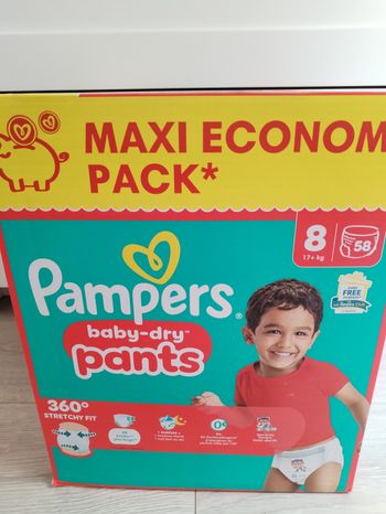 Couche pampers Baby Dry pants