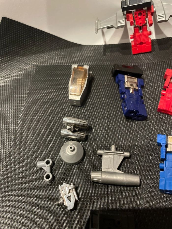 Joli lot robots Takara transformers Diaclone Blockman Robotech Robolinks vintage - photo numéro 7