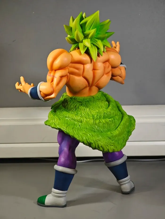 Figurine Dragon Ball Super : Broly SSJ 33cm Bandai King Clustar Ichibankuji avec boite - photo numéro 5