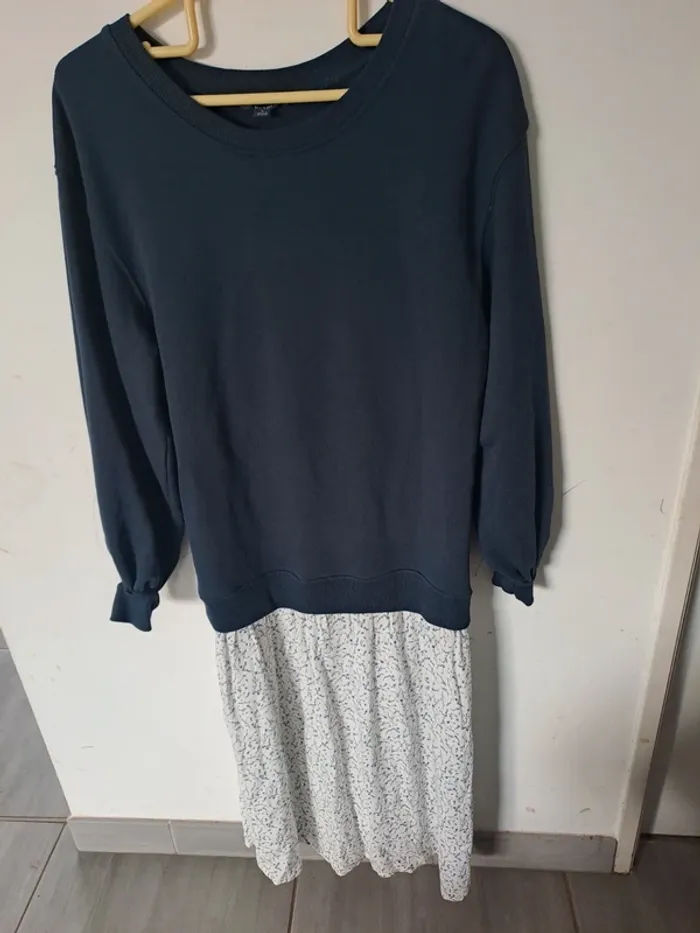 Robe pull bi-matière Kiabi Taille S