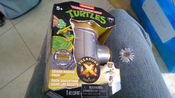 Trésor X égout tortue ninja Nickelodeon