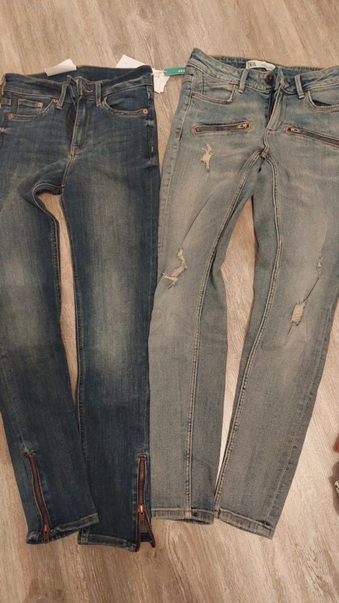 Lot jeans slim femme