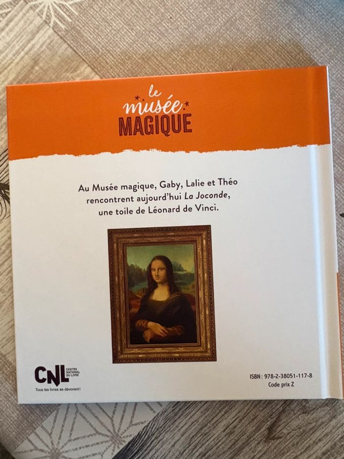 Livre enfant hachette jeunesse, la joconde, - photo numéro 2