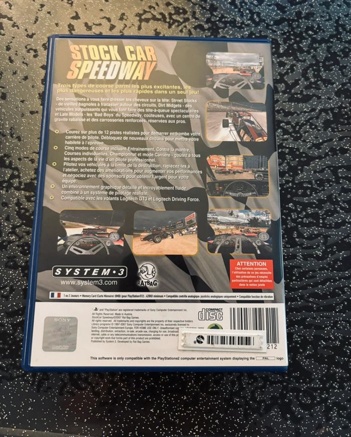 Jeu PS2 Stock Car Speedway - photo numéro 2