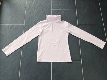 Joli tee-shirt col roulé fille 10 ans (138 cm) Vertbaudet