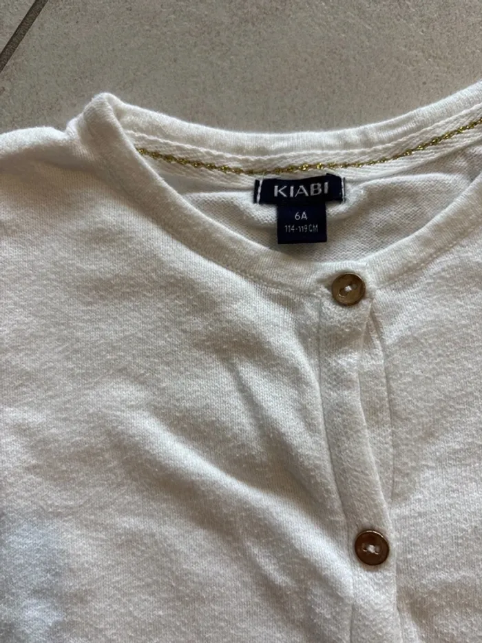 Gilet Kiabi 6 ans - photo numéro 2