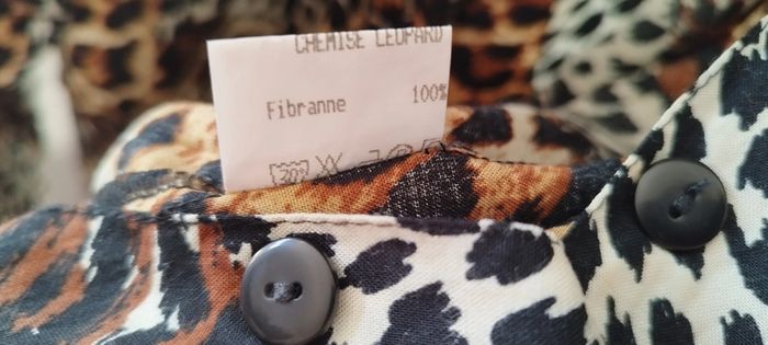 Chemisier Léopard Neuf. Taille unique. Fabriqué en France - photo numéro 12