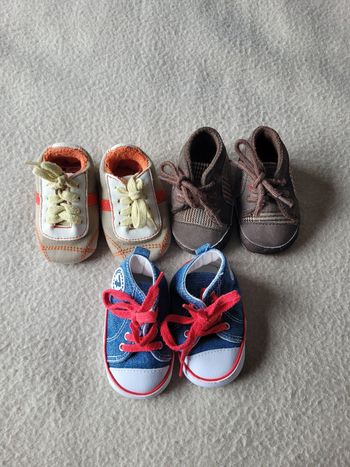 Lot de 3 paires de chausson 0/6 mois