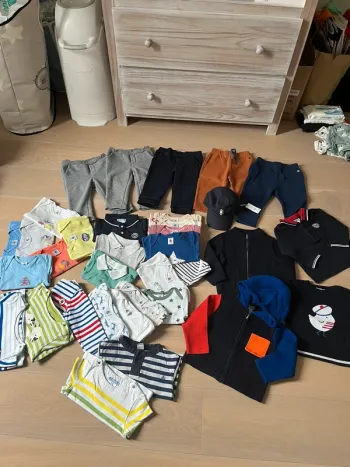 Lot garçon 18 mois jacadi et petit bateau