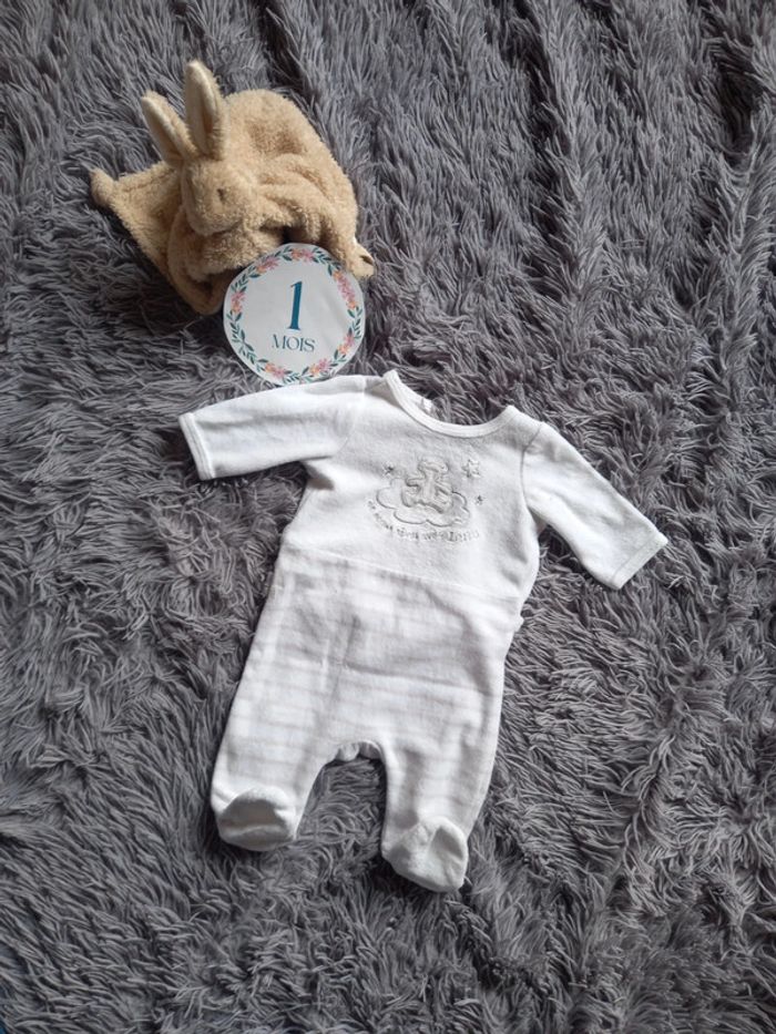 Pyjama grenouillère fille 1 mois