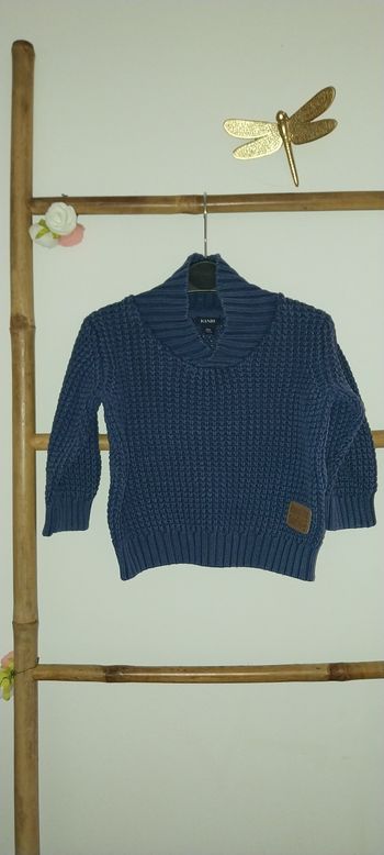 Pull Grosses mailles coton by Kiabi Excellent état 18 mois