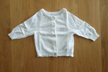 Gilet léger couleur crème