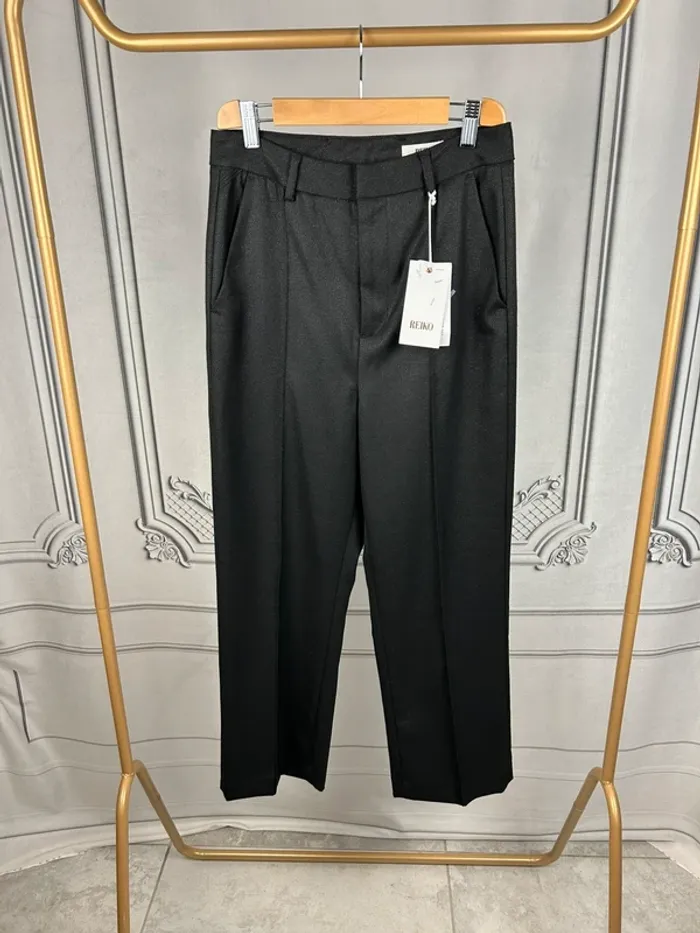 Pantalon taille haute Reiko Noir W26 neuf