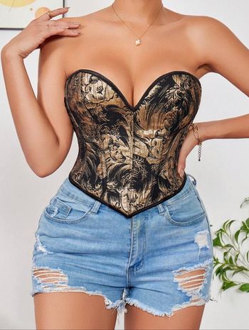 Corset, imprimé