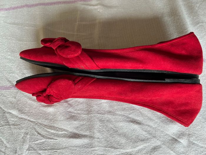 Ballerines neuves rouge 39 - photo numéro 7