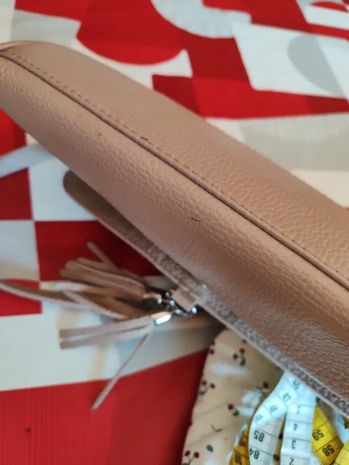 Sac bandoulière beige - photo numéro 6