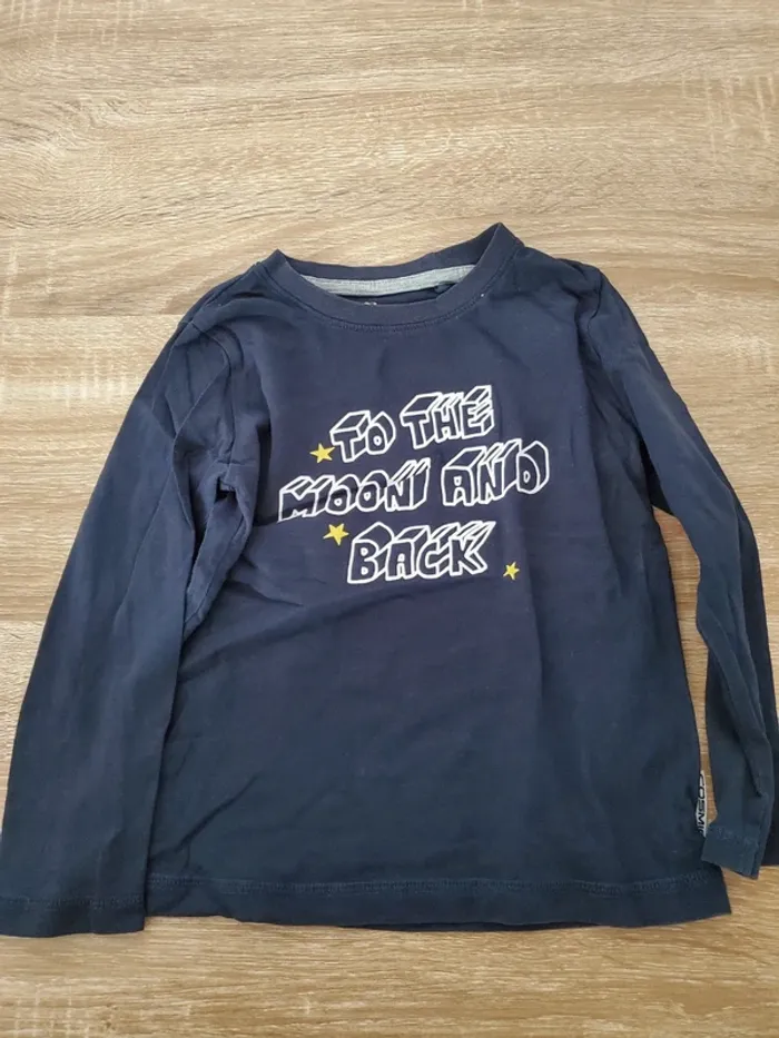 T shirt manches longues Lupilu 4 ans