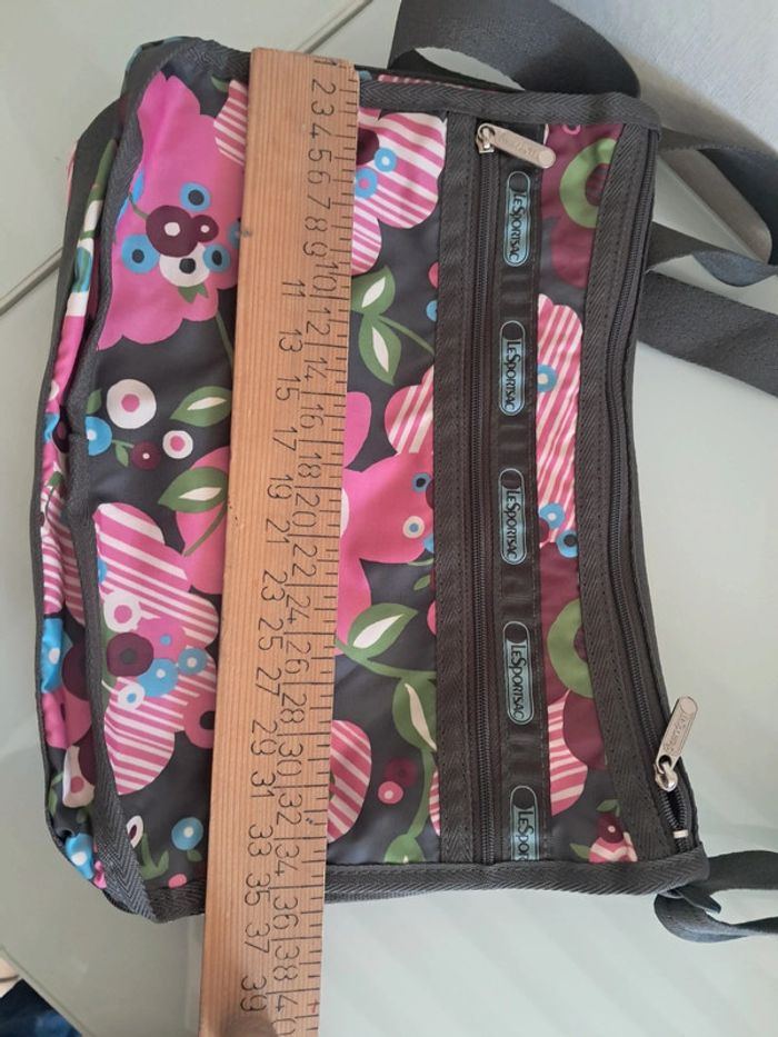 LeSportsac sac à main voyage bandoulière en tbe - photo numéro 14