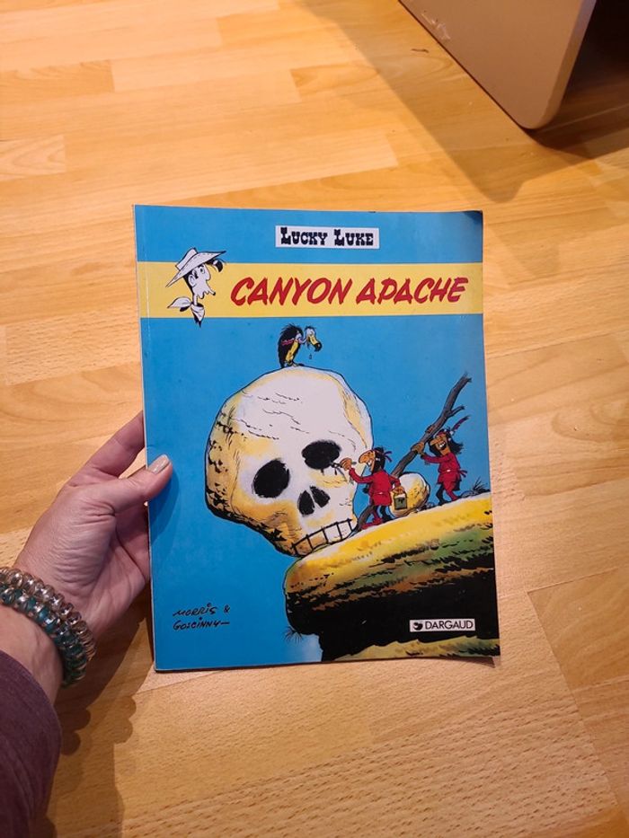 Lucky Luke canyon apache