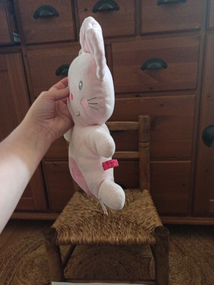 peluche souris rose nicotoy tbe - photo numéro 4