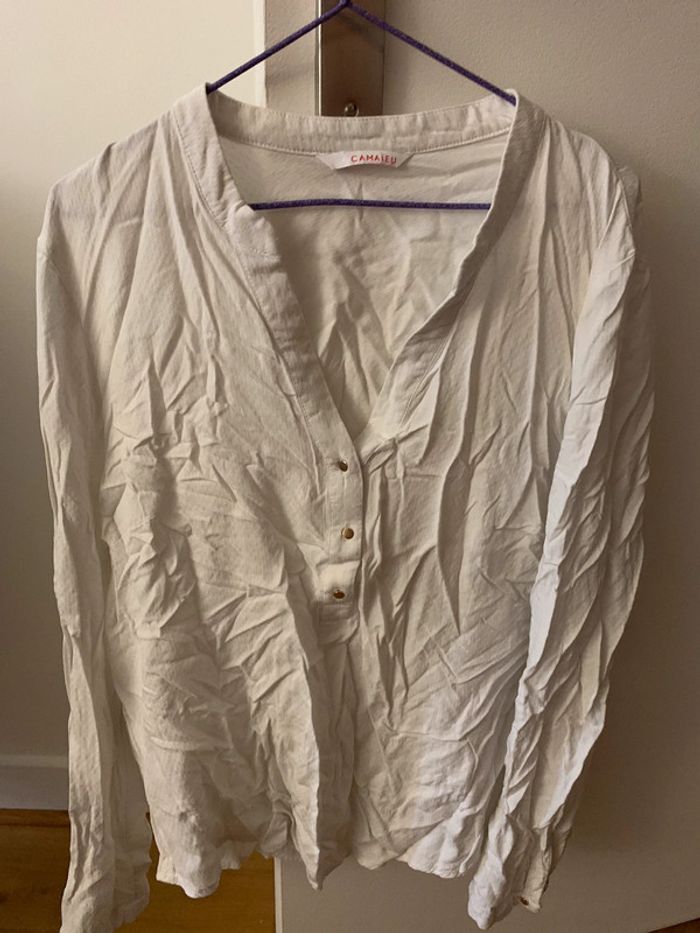 Chemise classique blanche