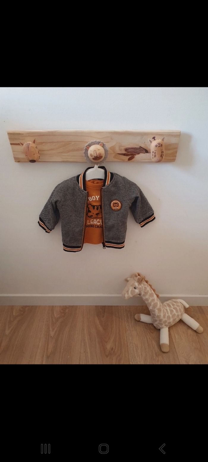 T shirt manche longue veste - photo numéro 3