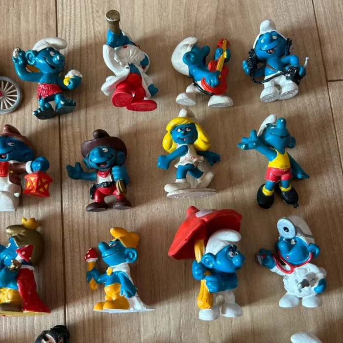 Lot 42 schtroumpfs vintage - photo numéro 14