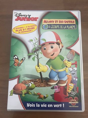 DVD Manny et ses outils À l’écoute de la planète Disney