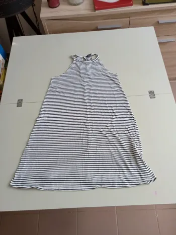 Robe longue rayée Kiabi taille m