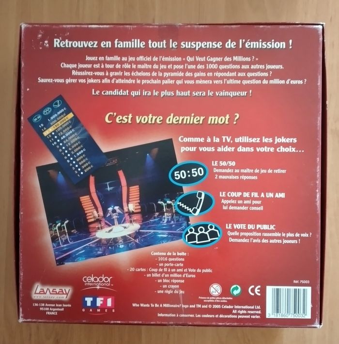 Jeu Qui veut gagner des millions - photo numéro 6