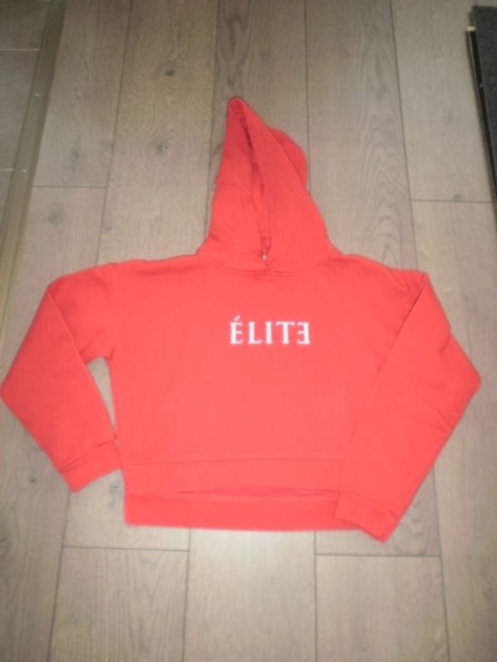 Sweat-shirt court à capuche Jeune Fille/Femme XS/34 - Elite