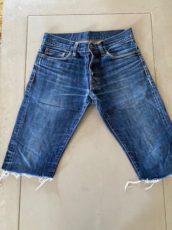 Bermuda short Carhartt en jeans bleu taille 36 / 38