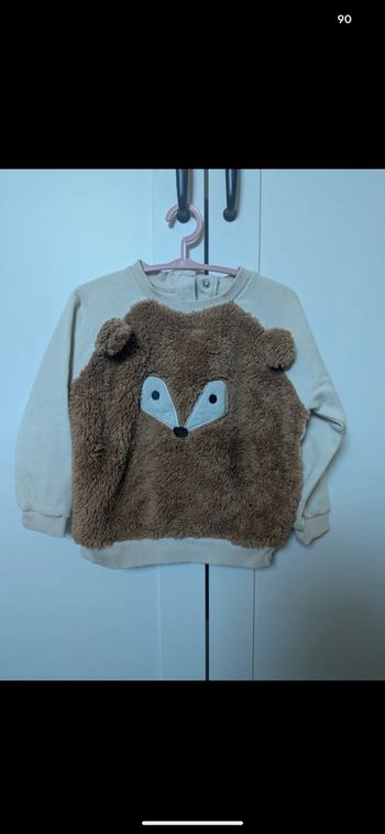 Pull renard bébé