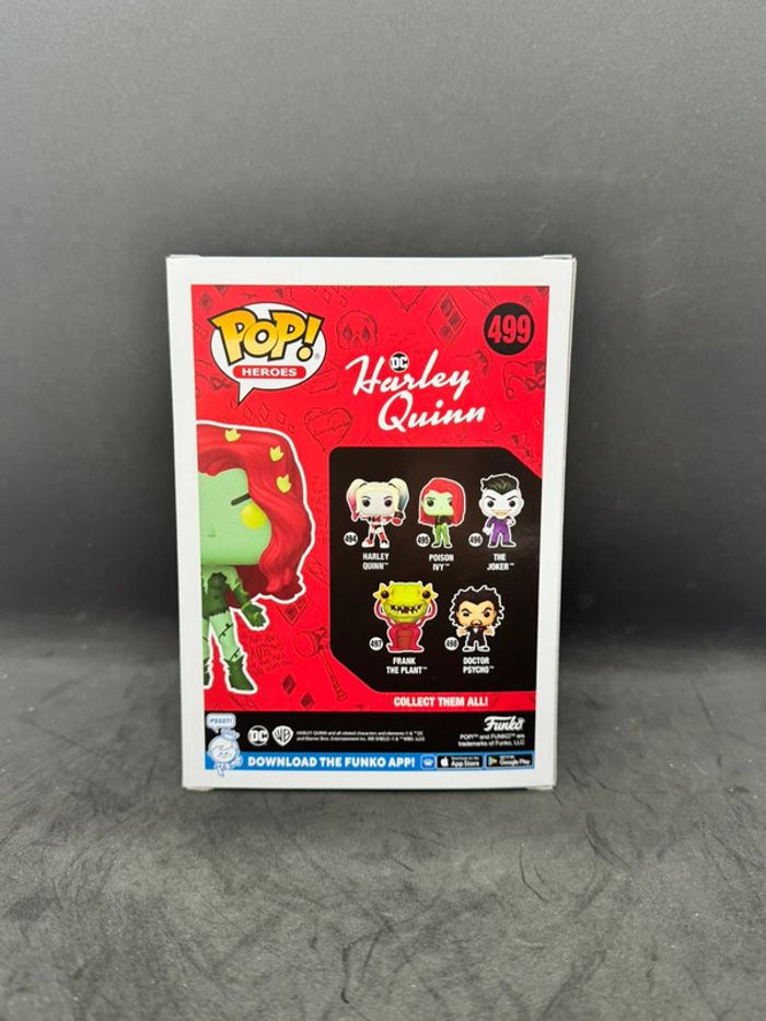 Funko pop DC Comics Harley Quinn Pouson Ivy 499 Glow GameStop - photo numéro 4