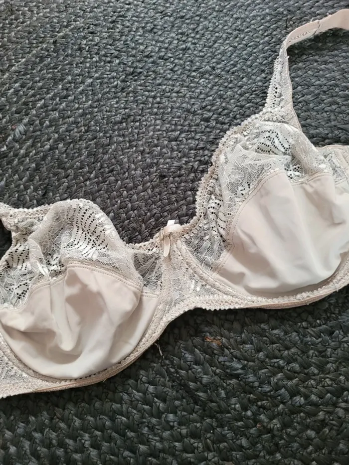Soutiens-gorge armatures emboitant à dentelle - 110D - Blancheporte - photo numéro 3