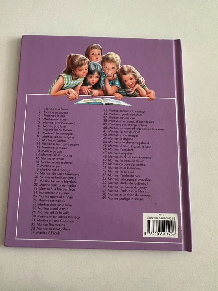 Martine apprend à nager – Livre jeunesse Casterman TBE - photo numéro 3