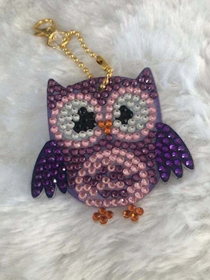 Hiboux en diamond painting